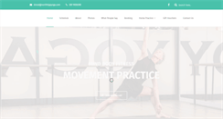 Desktop Screenshot of northtippyoga.com